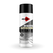 Смазка белая литиевая AIM-ONE 450мл (аэрозоль). White lithium grease 450ml WG-450
