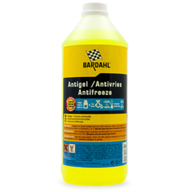 Antifreese universal yellow 1л. Концентрат универсального антифриза. Смешивается с любыми типами органических и минеральных охлаждающих жидкостей независимо от цвета, в том числе и тосолом. Защищает уплотнения, предотвращает образование накипи.