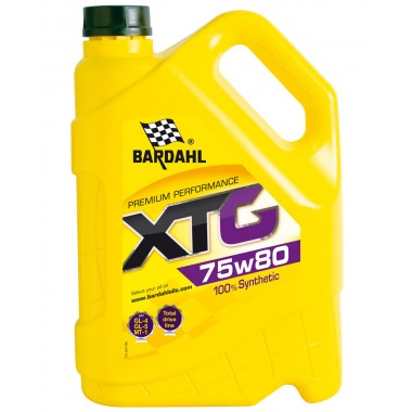 XTG 75w80 GL4/GL5/MT-1 5л синтетическое трансмиссионное масло